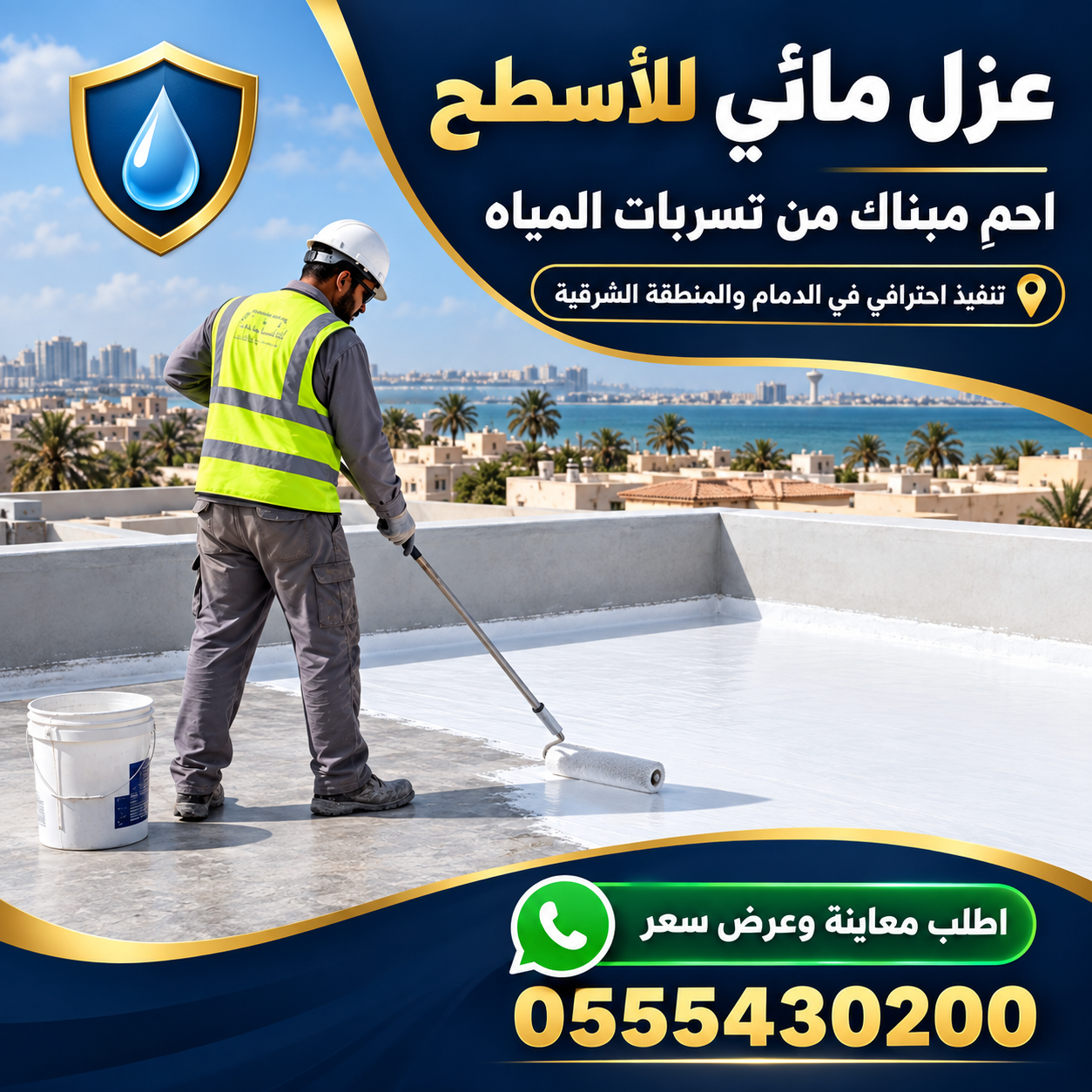 عوازل الدمام - عوازل الشرقية - عوازل اسطح